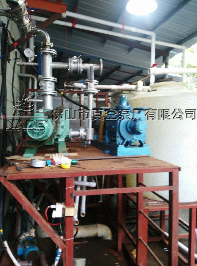 碳化硅鍍膜工藝使用&ldquo;佛真牌&rdquo;真空機組現場