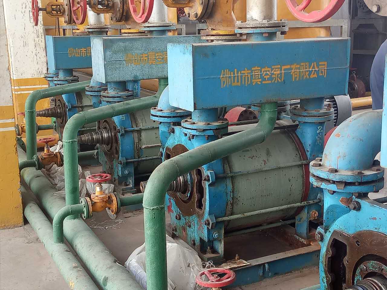 客戶現場的佛山市真空泵廠有限公司產品